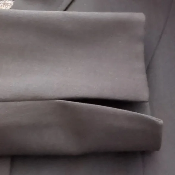 Le Suit Brown 3 Button Fitted Blazer Size 10 - Picture 5 of 8